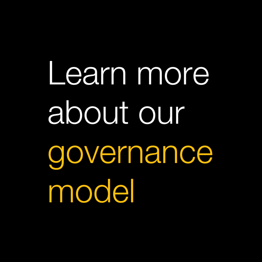 Learn more about our governance model