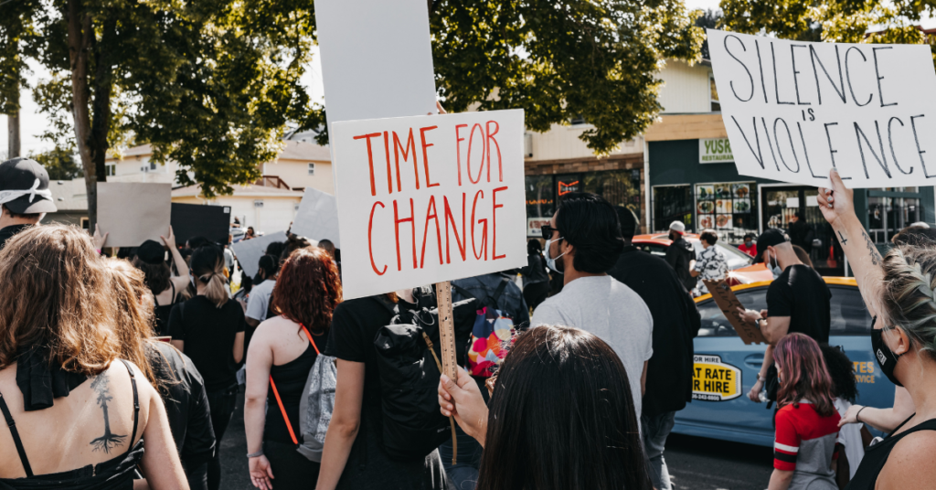Protest - Time for change
