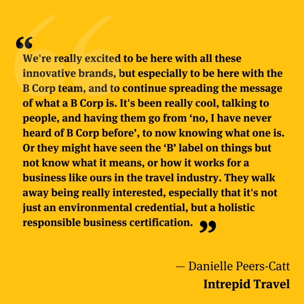 Quote from Intrepid Travel